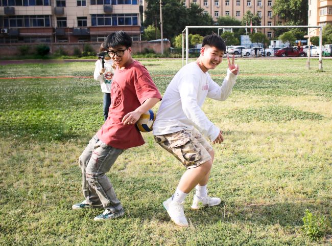 西安职业高中运动会