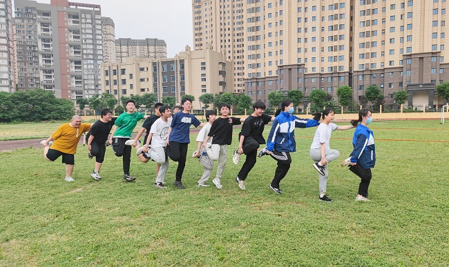 西安职业高中运动会
